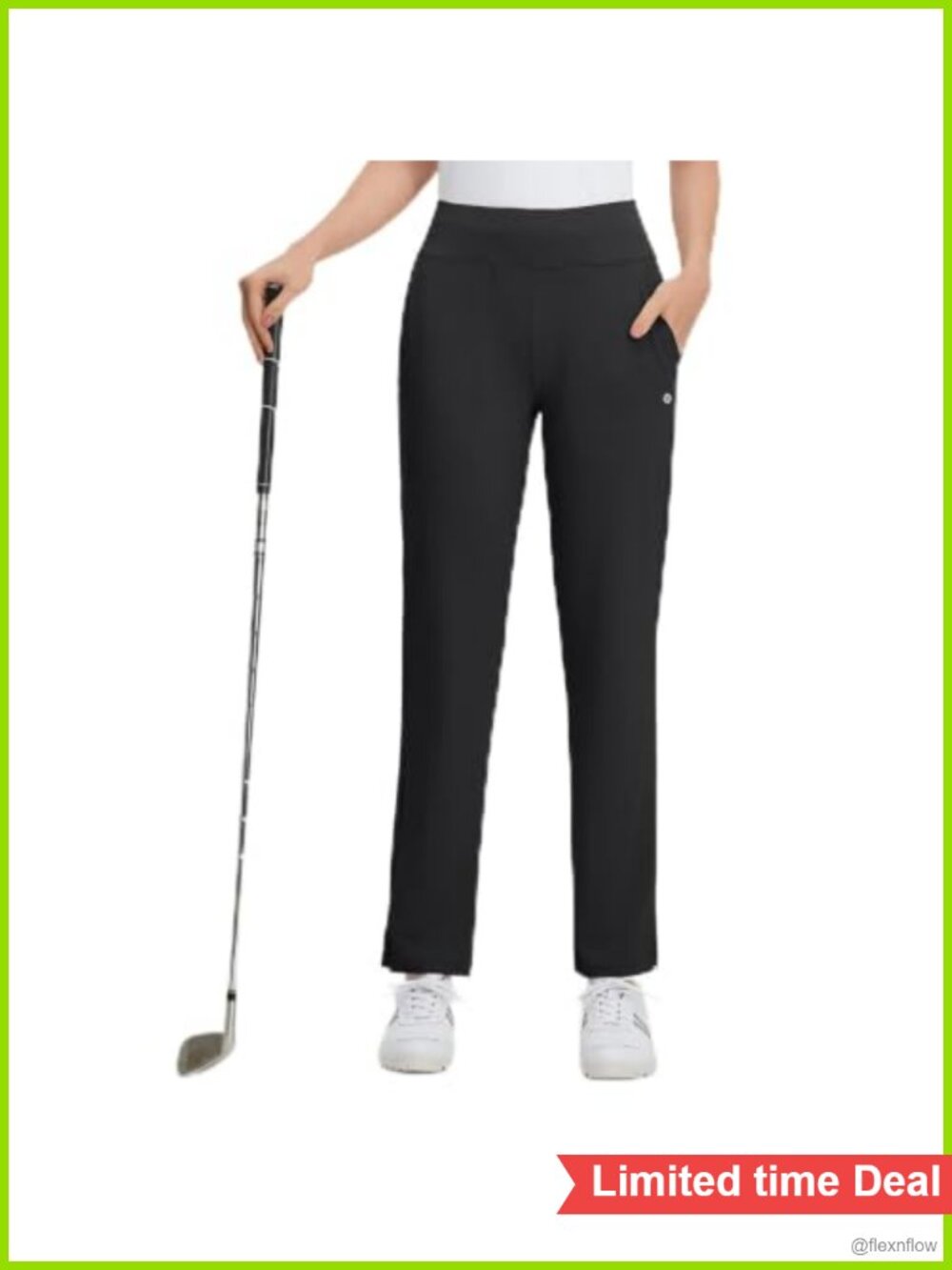 Women's Golf Pants High Waisted Stretch Travel Work Slacks